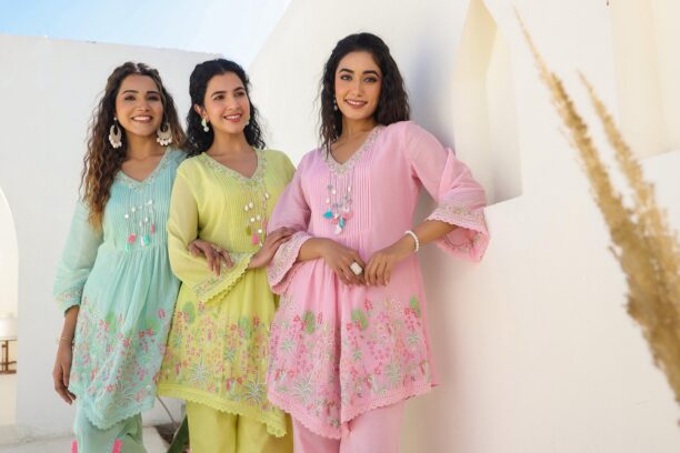 Summer Premium Cotton Embroidered Co-ord Set - Image 5