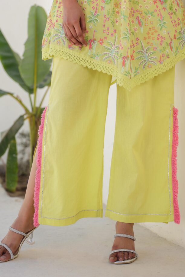 Summer Premium Cotton Embroidered Co-ord Set - Image 10