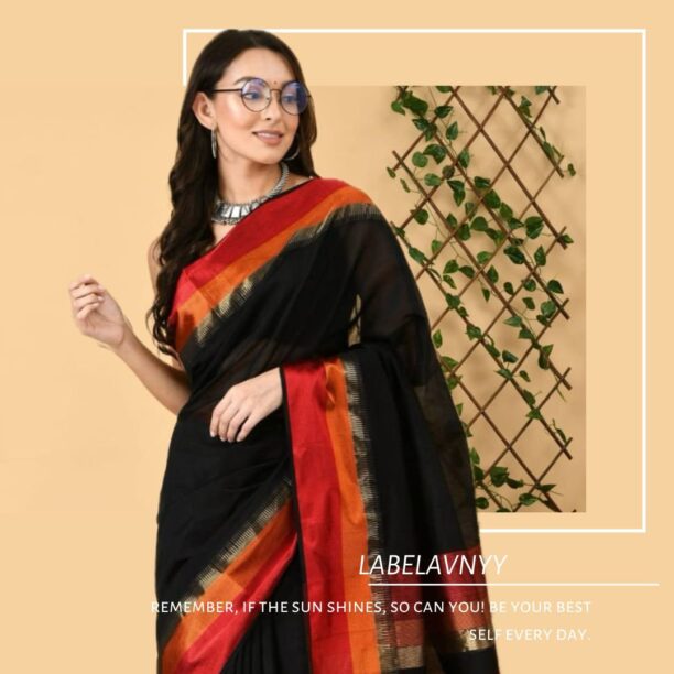 Maheshwari Design Saree