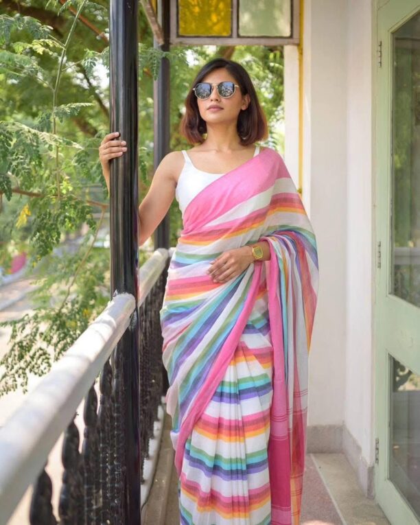 mul cotton saree - Image 4