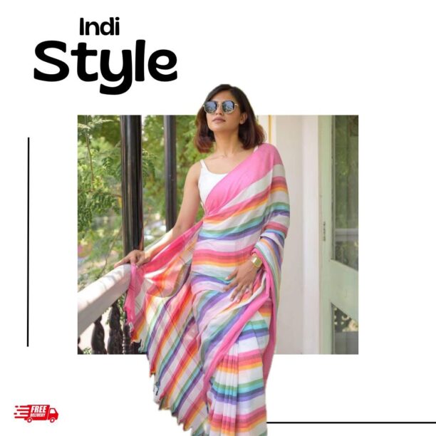mul cotton saree